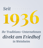 Seit 1936 Traditionsunternehmen